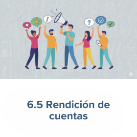 Consultar información sobre Rendición de cuentas Consultar información sobre Rendición de cuentas