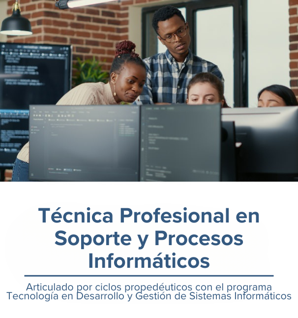 Técnica Profesional en Soporte y Procesos Informáticos