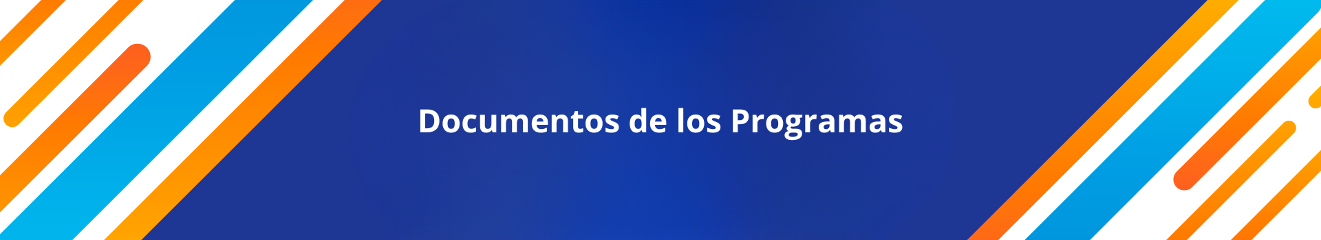 Portada - Documentos de los Programas