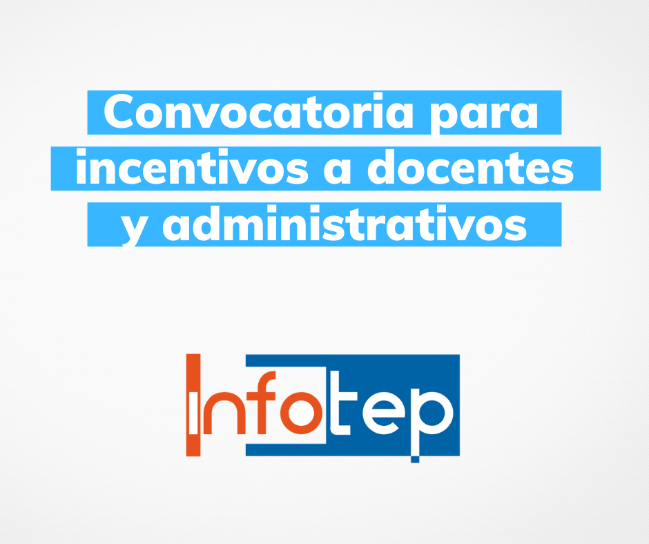 Convocatoria para incentivos de formación