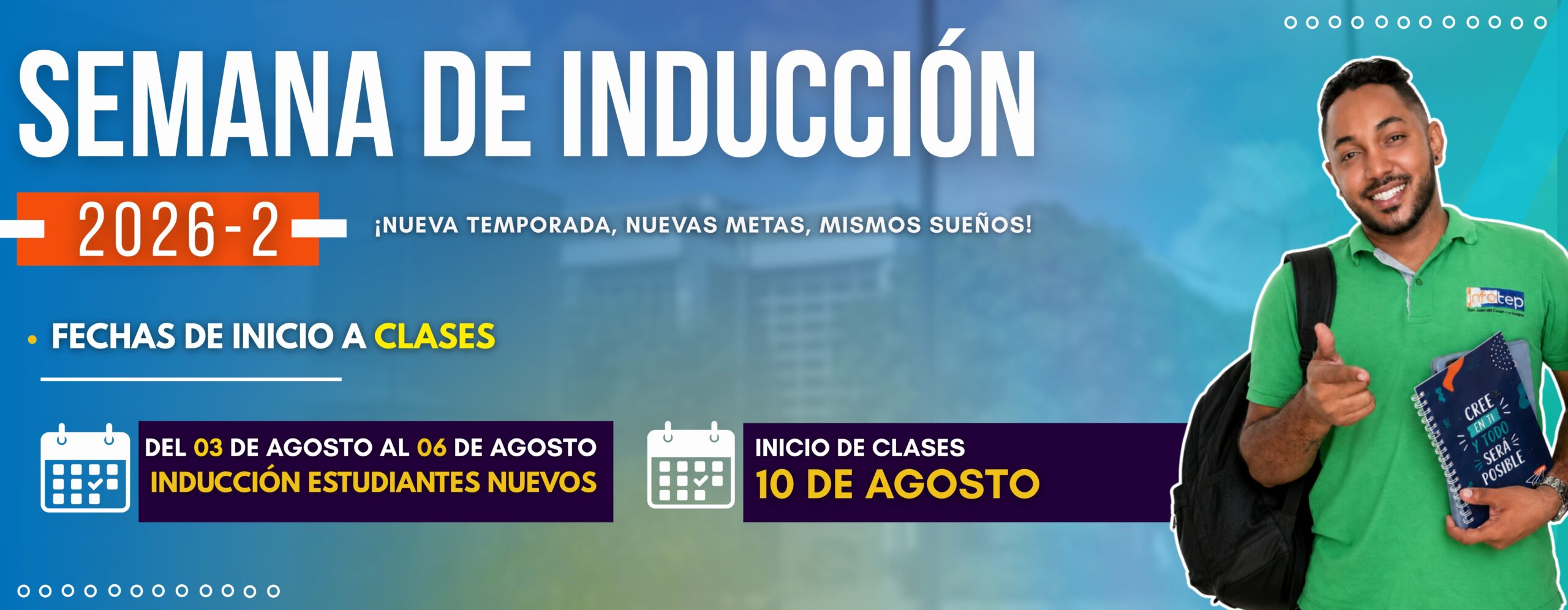 Semana de inducción - Semestre 2026-2
